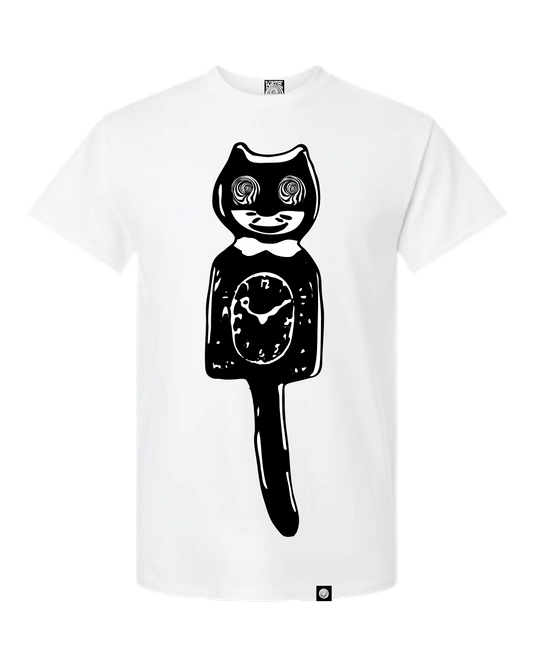 Cat Clock Tee Shirt