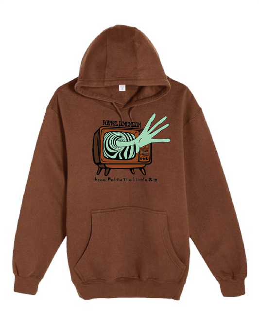 3D TV Premium Hoodie