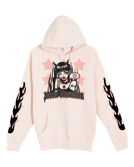 Anime Girl Premium Hoodie