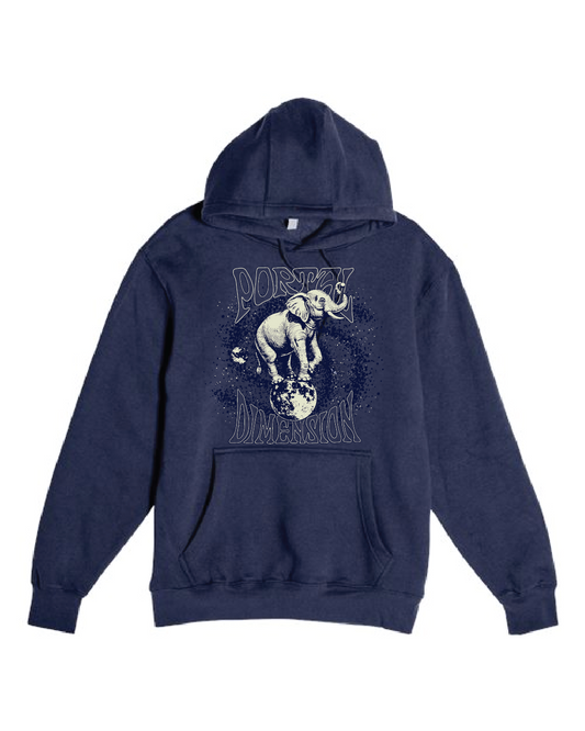 Circus Elephant Premium Hoodie