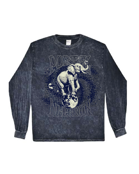 Circus Elephant Long-Sleeve Tee