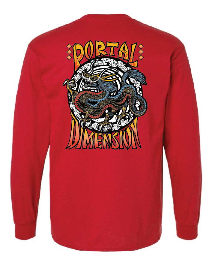 Portal Town Long-Sleeve Tee